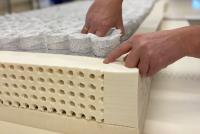 Natuurlatex matras doorsnede