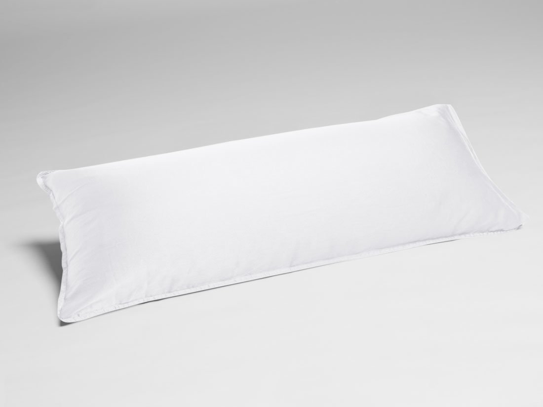 Yumeko Kussensloop gewassen katoen satijn white 40x80 100 biologisch katoen, satijn geweven