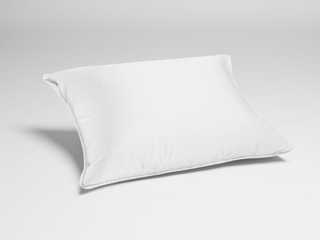 Yumeko Kussensloop gewassen katoen satijn white 100 biologisch katoen, satijn geweven