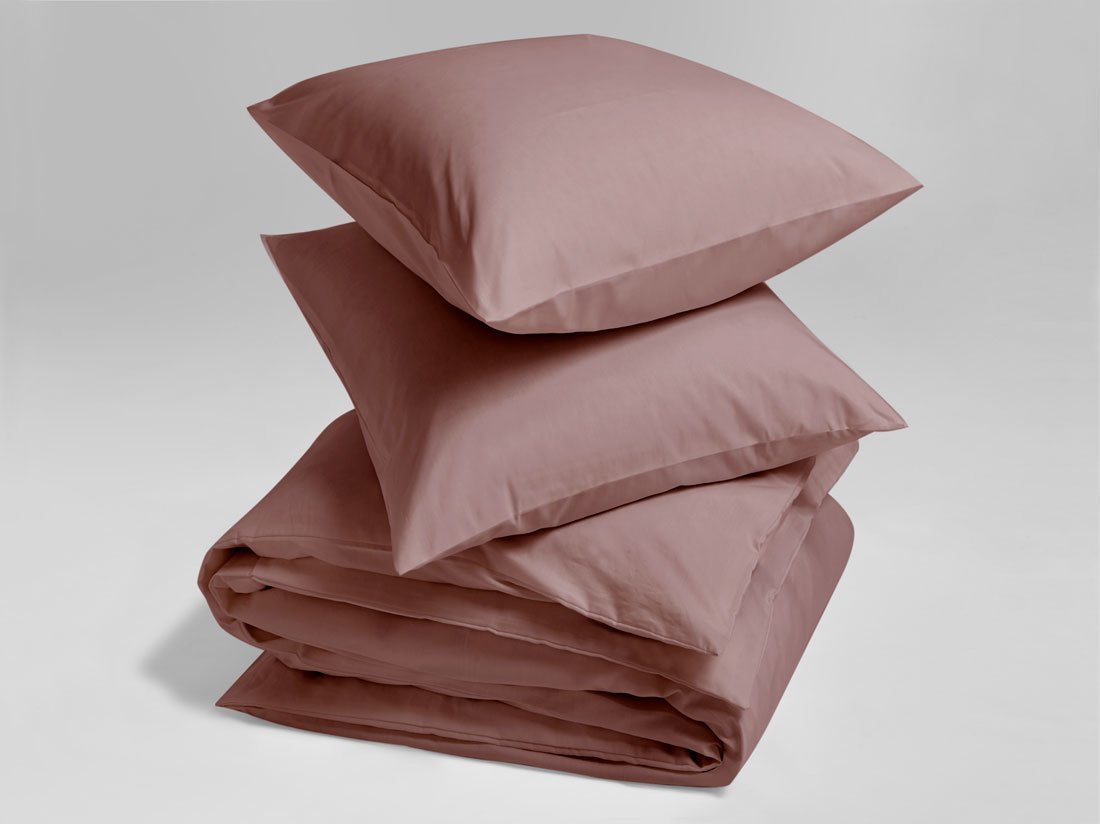Yumeko Overtrekset katoen Tencel™ blush rose 240x220 2 60x70 60 biologisch katoen, 40 TENCEL™