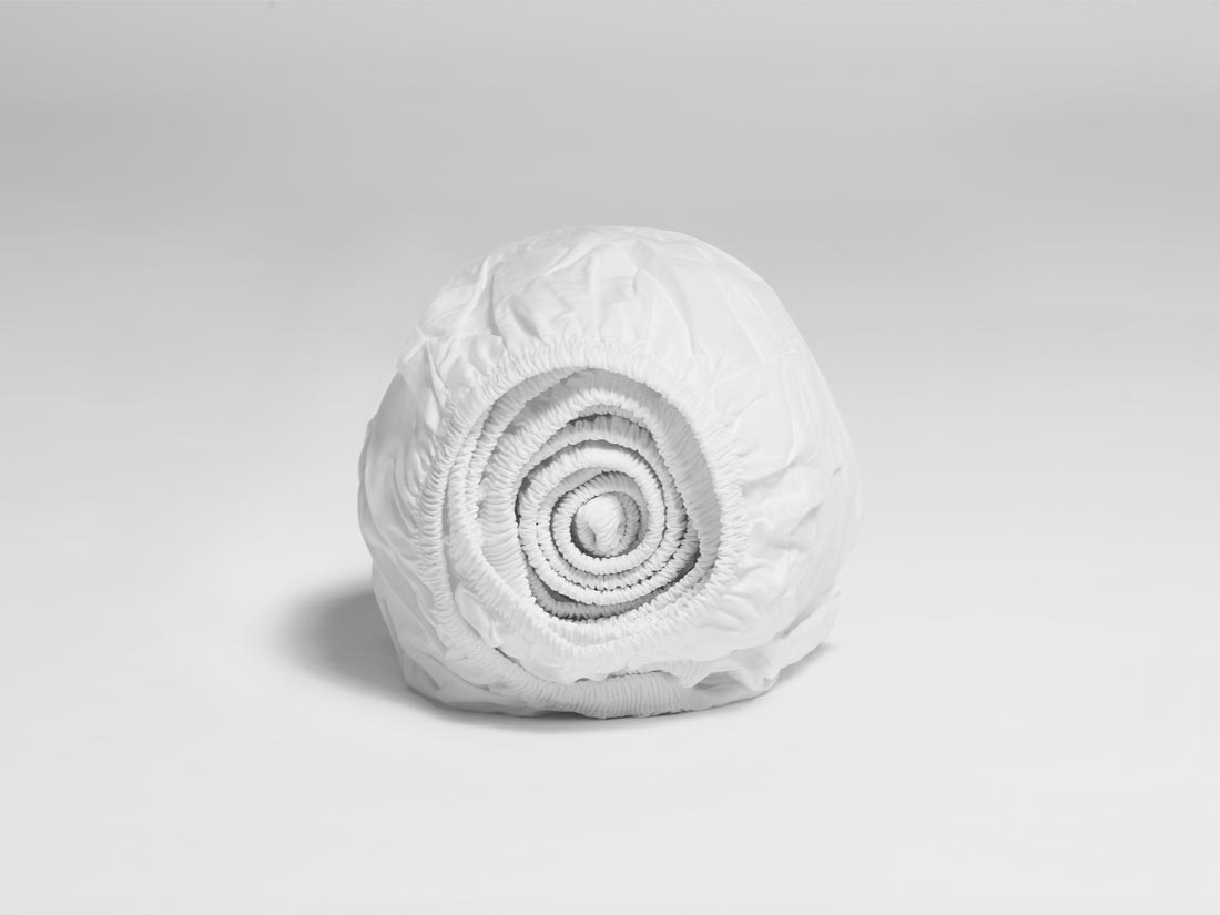 Image of Yumeko Kinderhoeslaken percal pure white 100% biologisch en fairtrade katoen, percal geweven