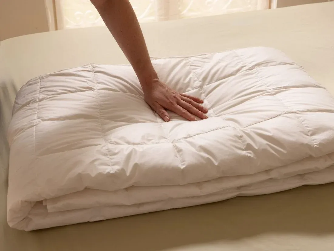 Dekbed ganzendons zomer 140x220