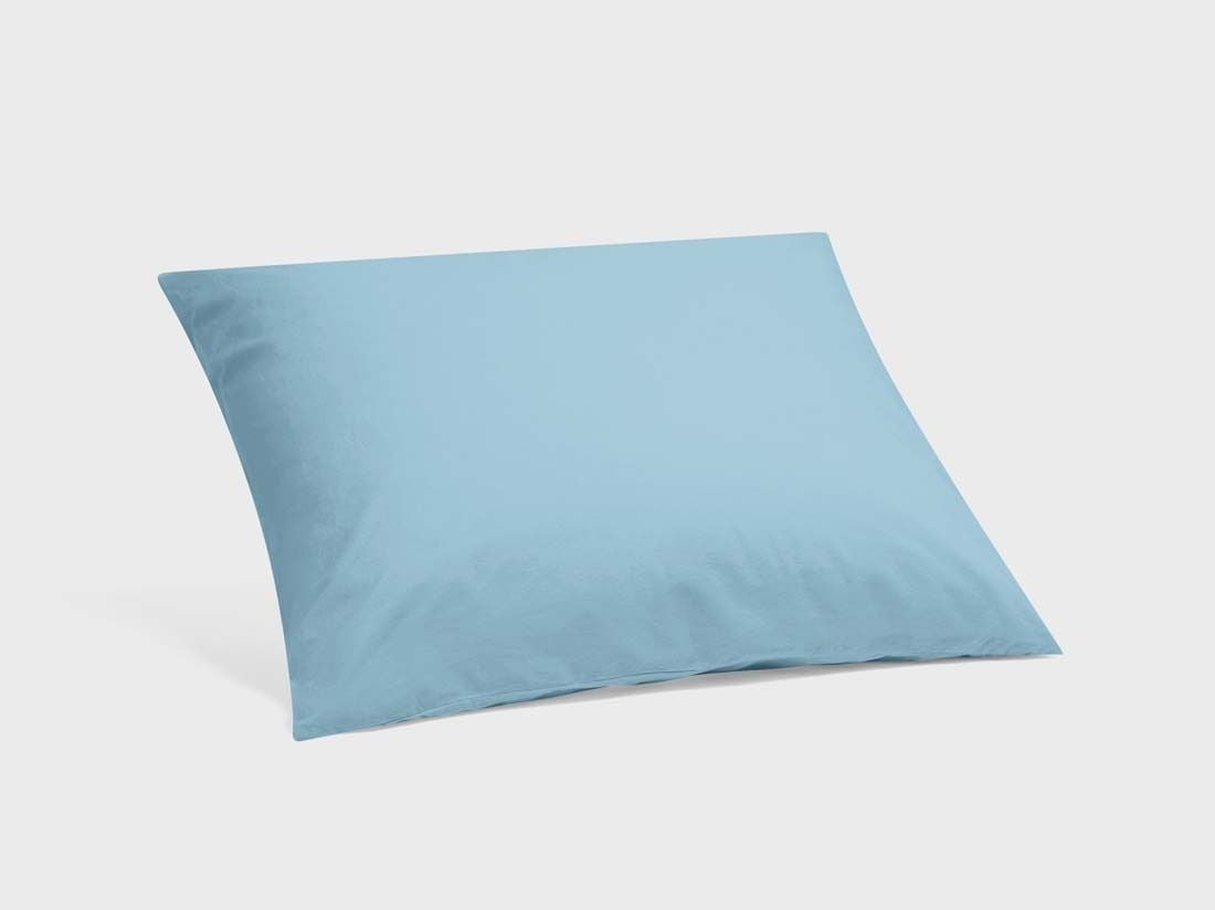 Kussensloop percal katoen blue lagoon