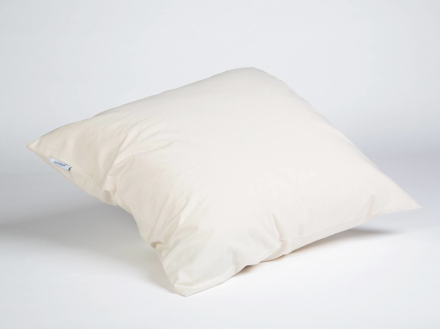 Yumeko kussenbeschermer 80x80 100 biologisch katoen, flanel (licht geborsteld)