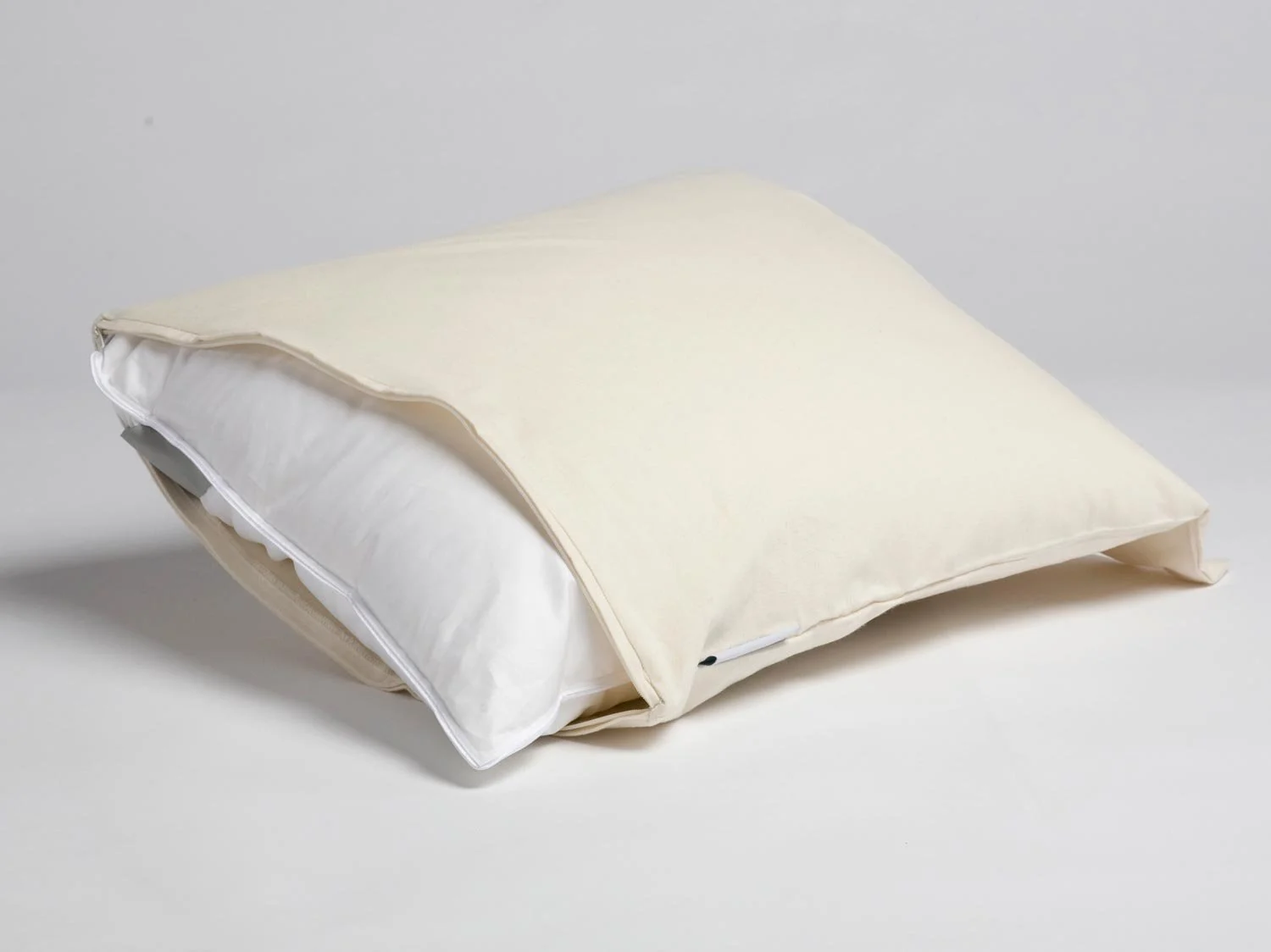 Yumeko Kussenbeschermer 70x90 100 biologisch katoen, flanel (licht geborsteld)