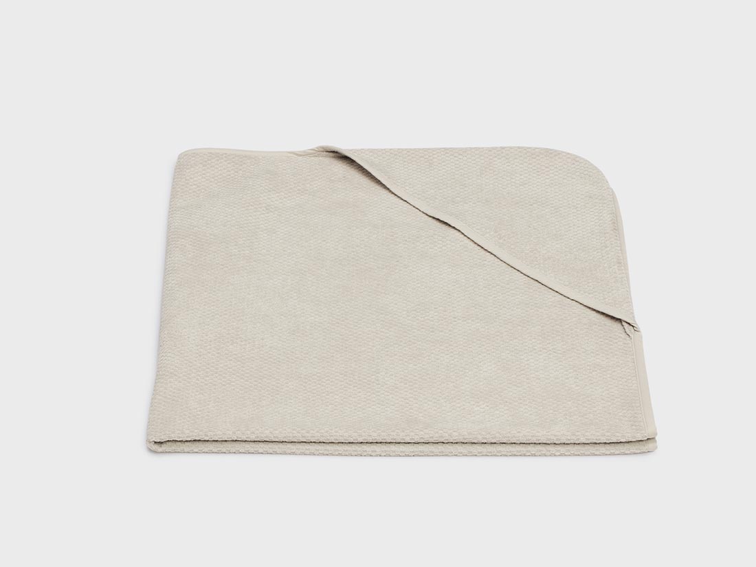 Baby Badetuch Mini Dots White Sand