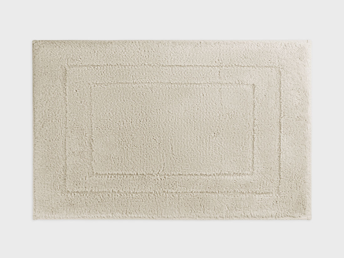 Badmat deluxe white sand 50x80