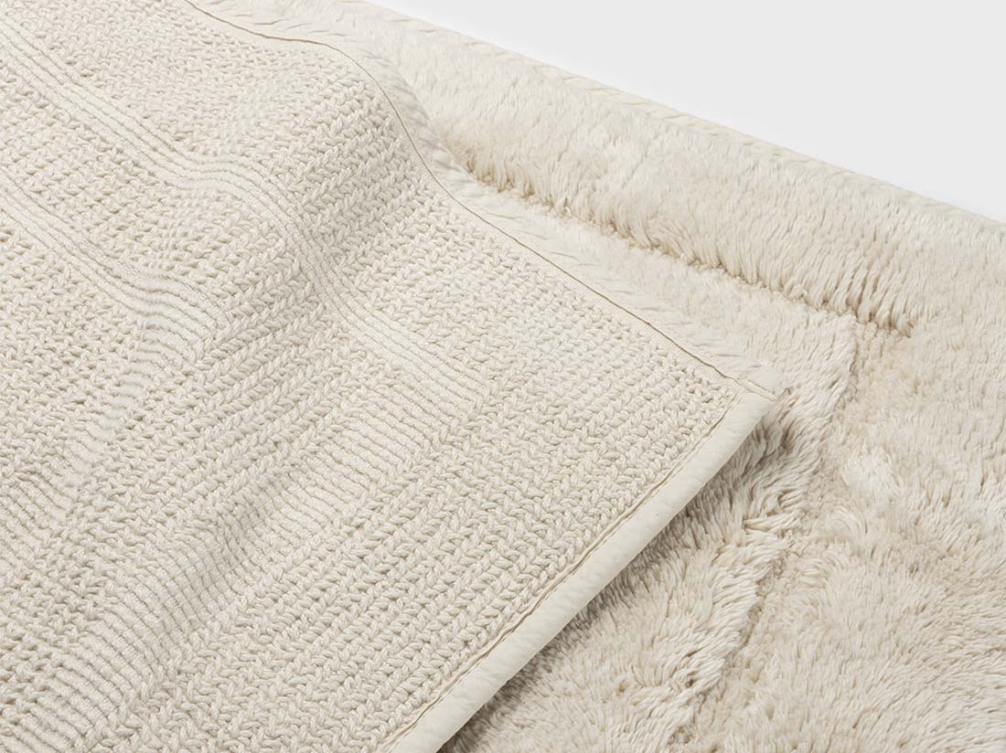 Badmat deluxe white sand 50x80