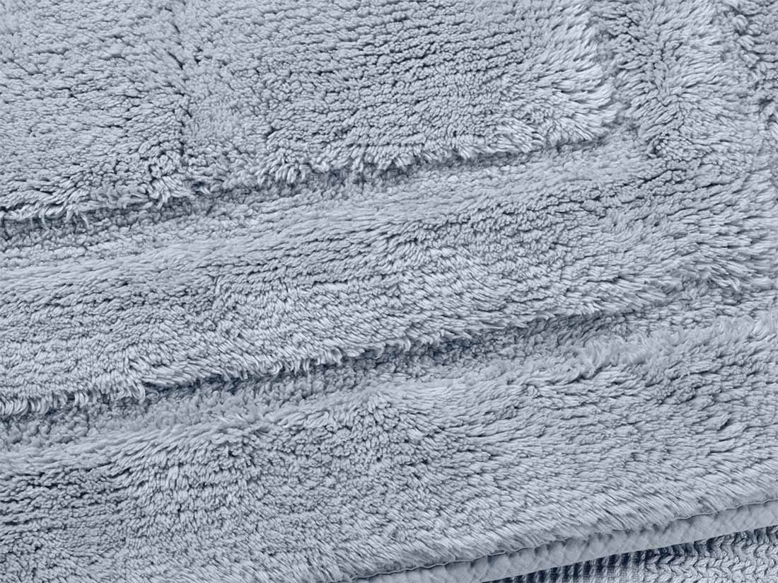 Badrumsmatta deluxe faded blue 50x80