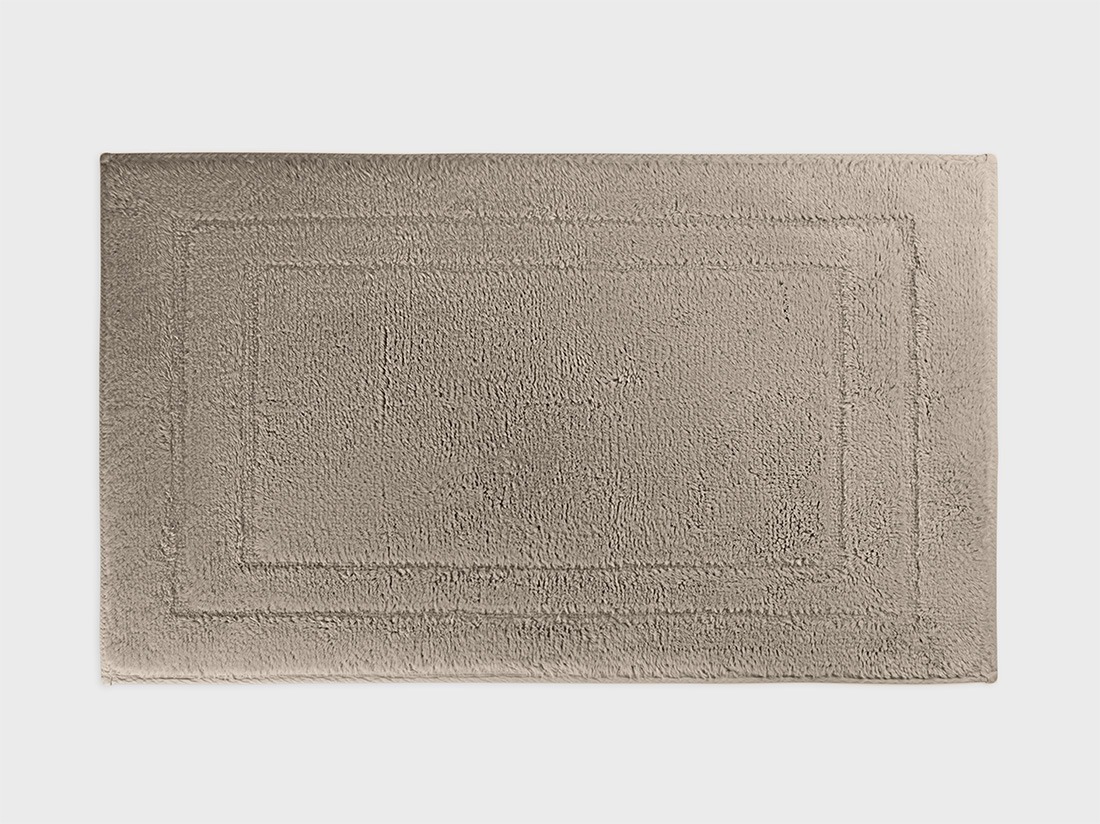 Badmat deluxe warm taupe 60x100