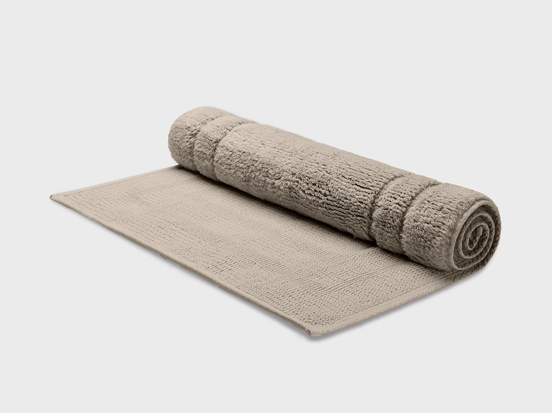 Badmat deluxe warm taupe 60x100