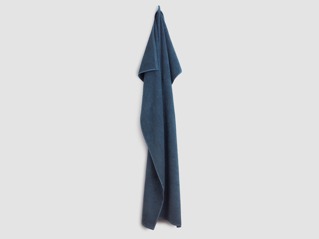 Badlaken dots blue 100x150 - 1 st