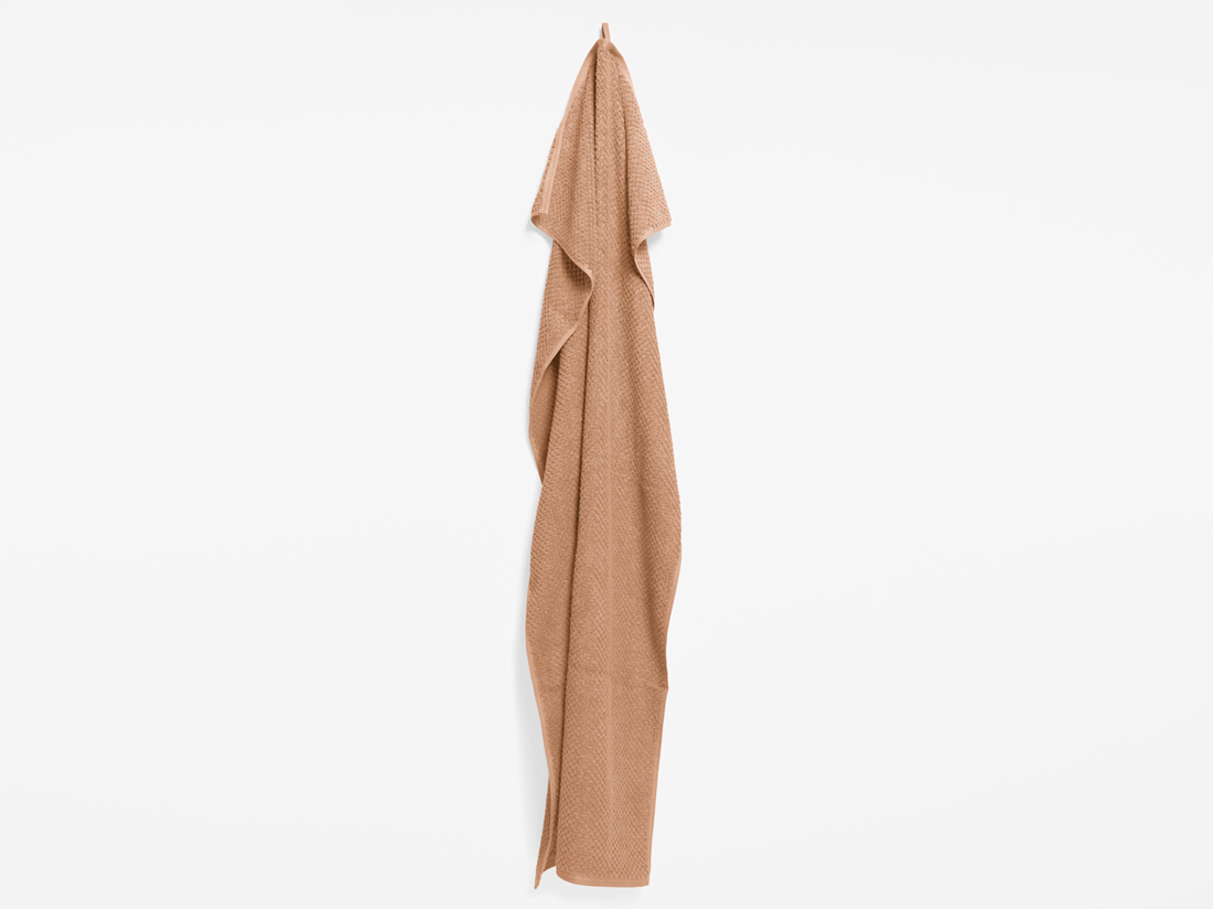 Badehåndklæder dots honey 70x140 - 2 st