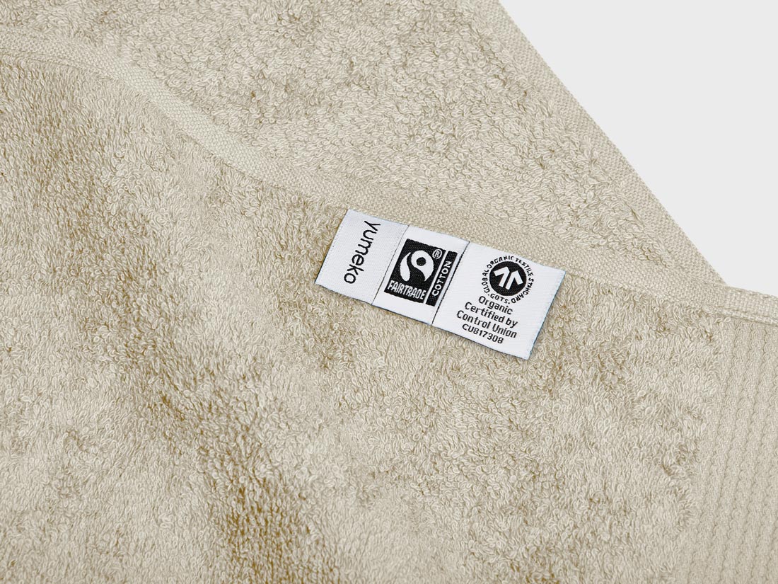 Handtücher Terry White Sand 50x100