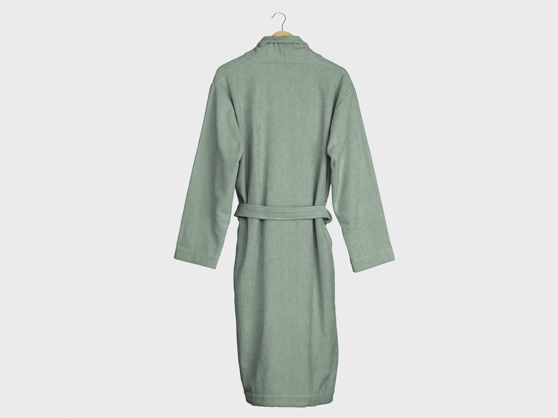 Badekåbe mini dots sea green