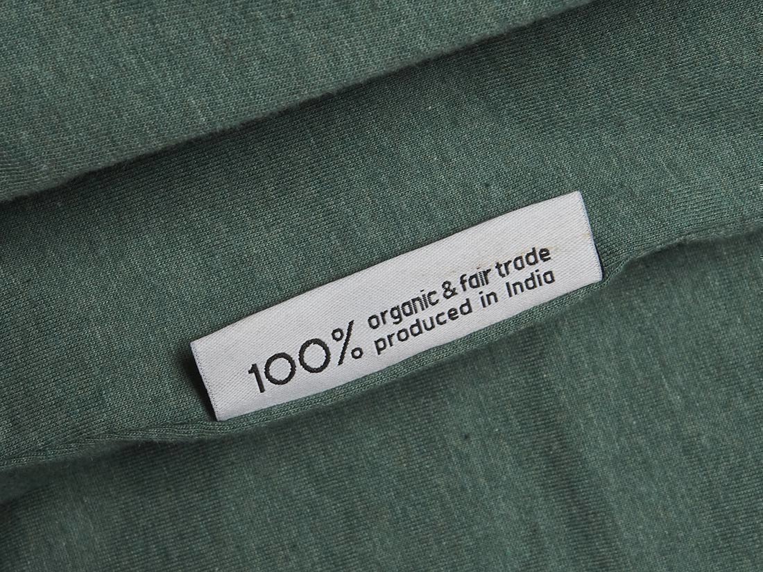 Dekbedovertrek jersey pine green