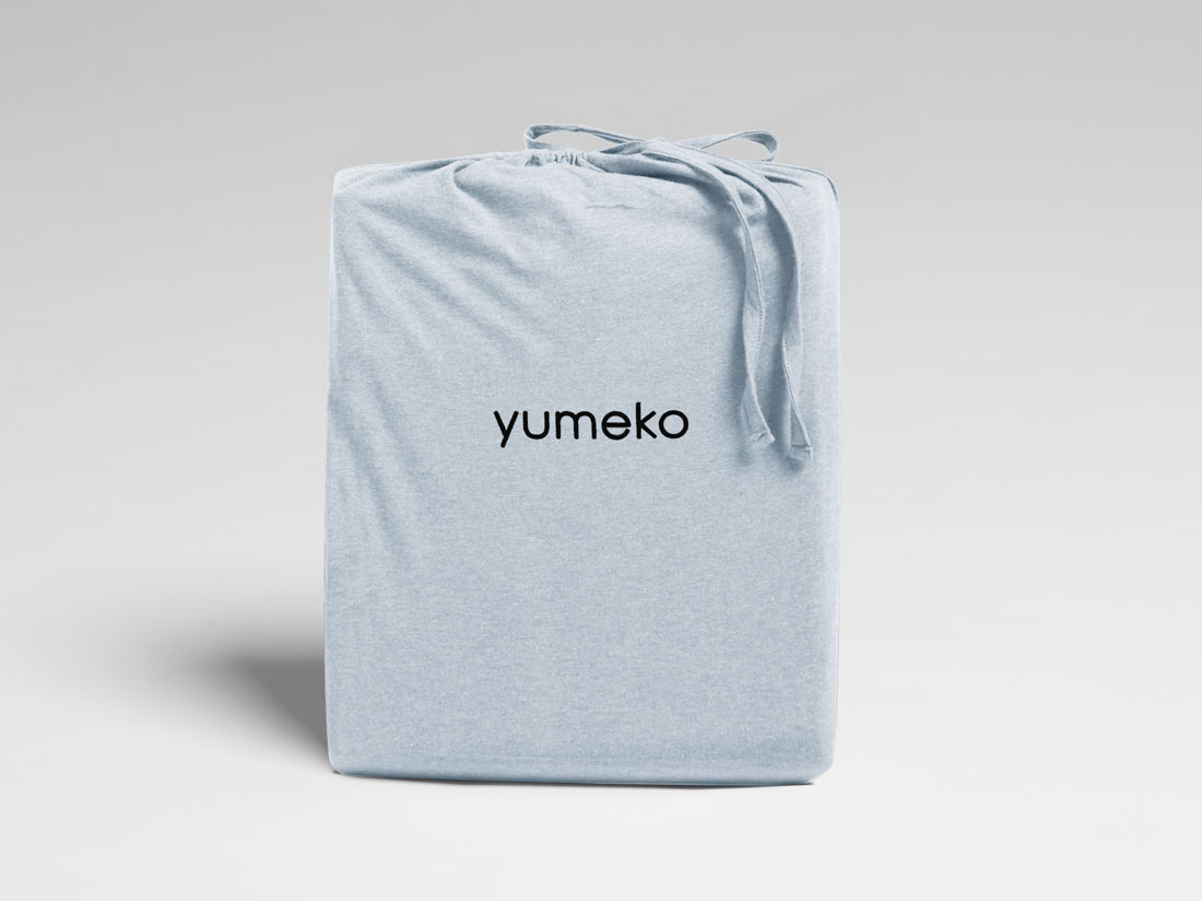 Jersey-Bettwäsche Soft Blue