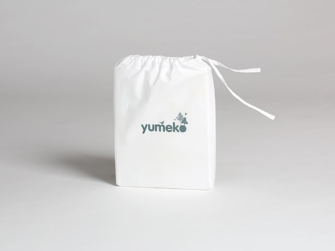 Perkal-Bettwäsche Pure White mit Knöpfen