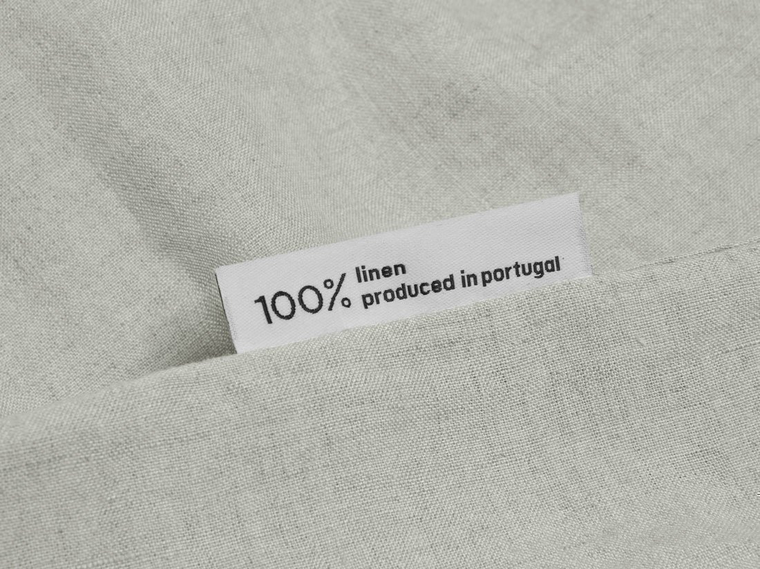 Bettwäscheset Gewaschenes Leinen Misty Green