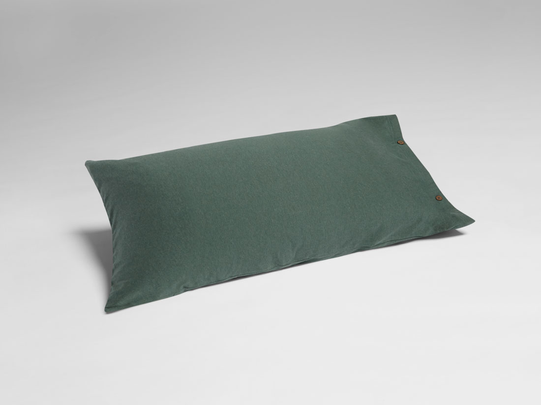 Kissenbezug Baumwolljersey Pine Green