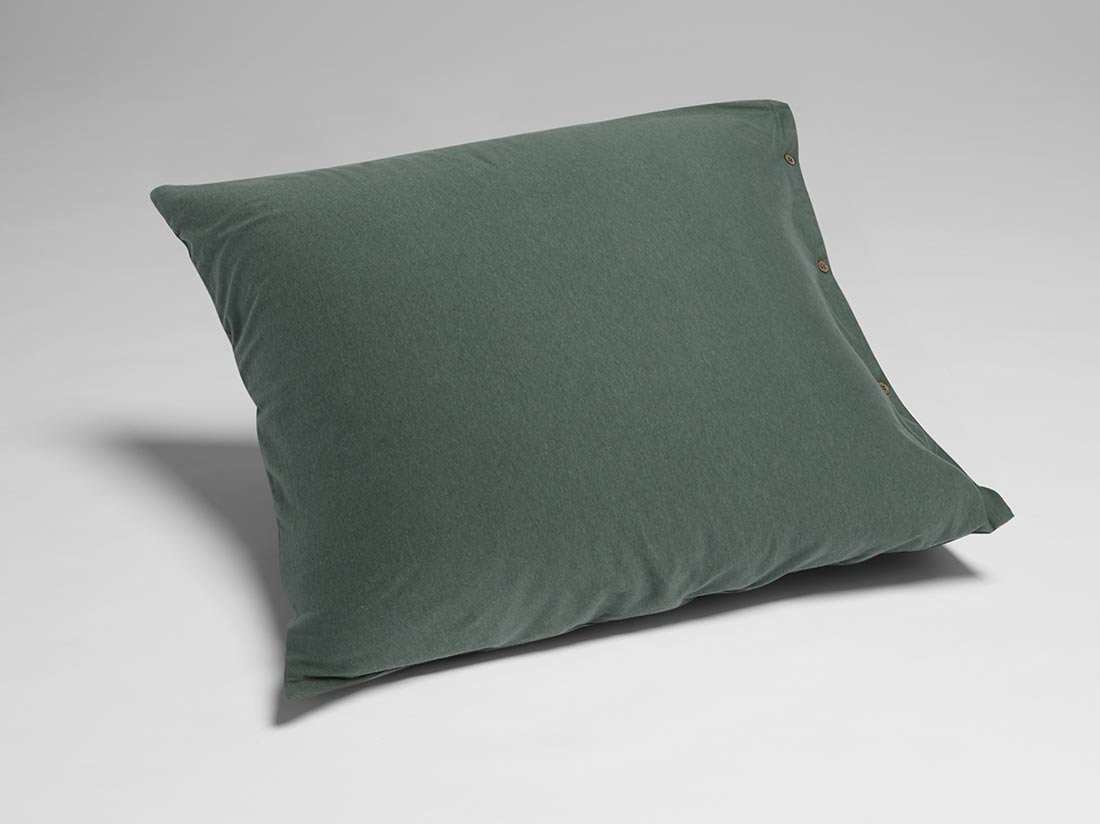 Kissenbezug Baumwolljersey Pine Green