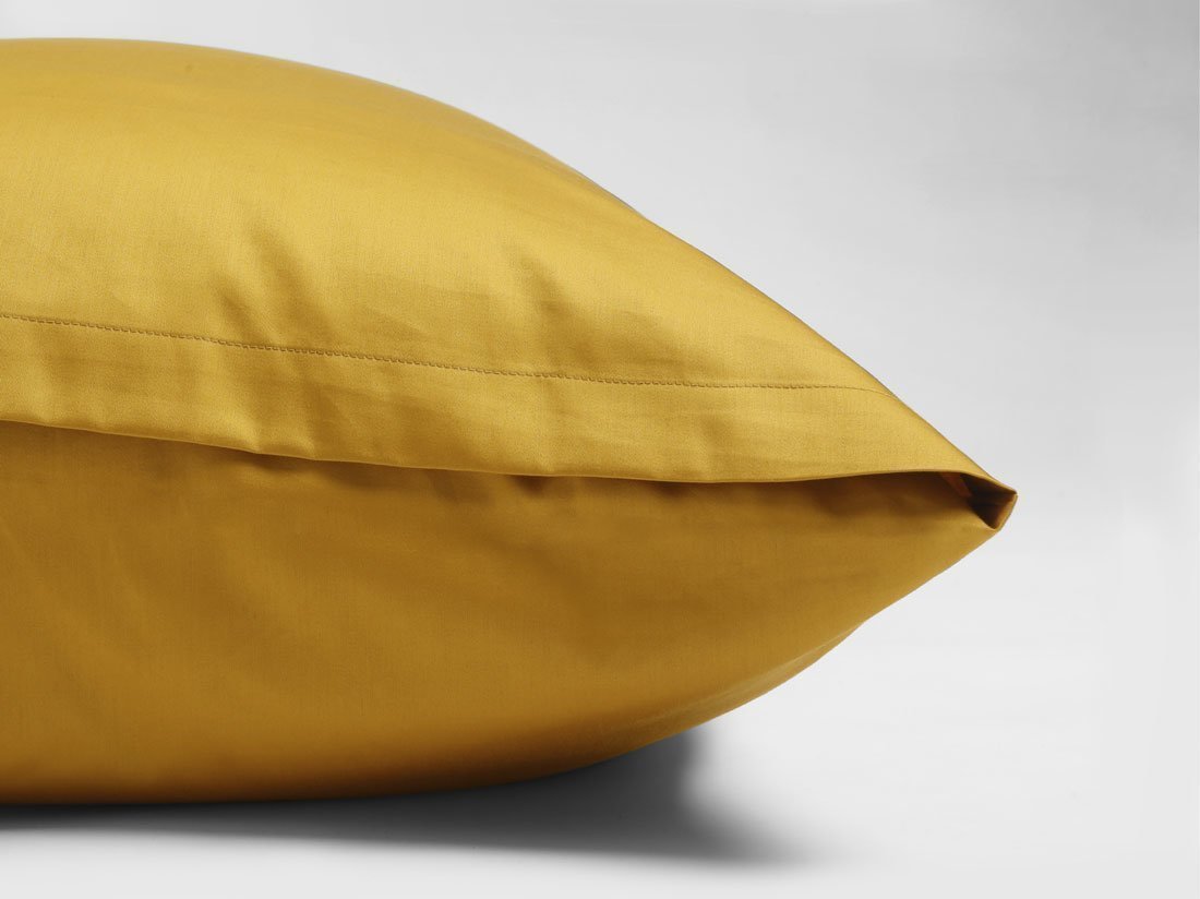 Kussensloop katoen satijn classic gold