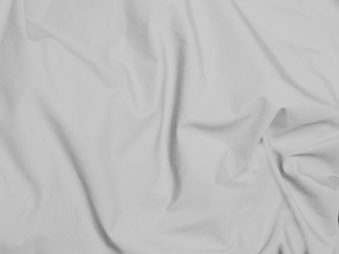 Pudebetræk percale misty grey
