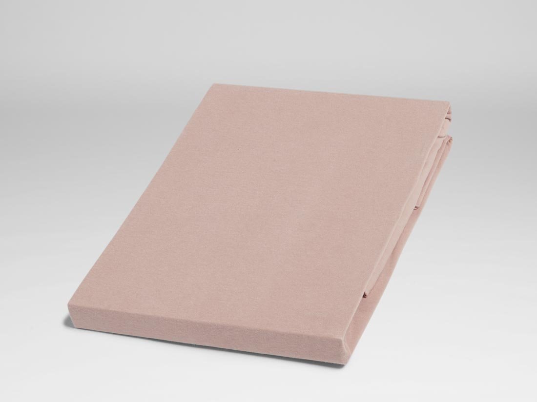 Hoeslaken jersey vintage rose