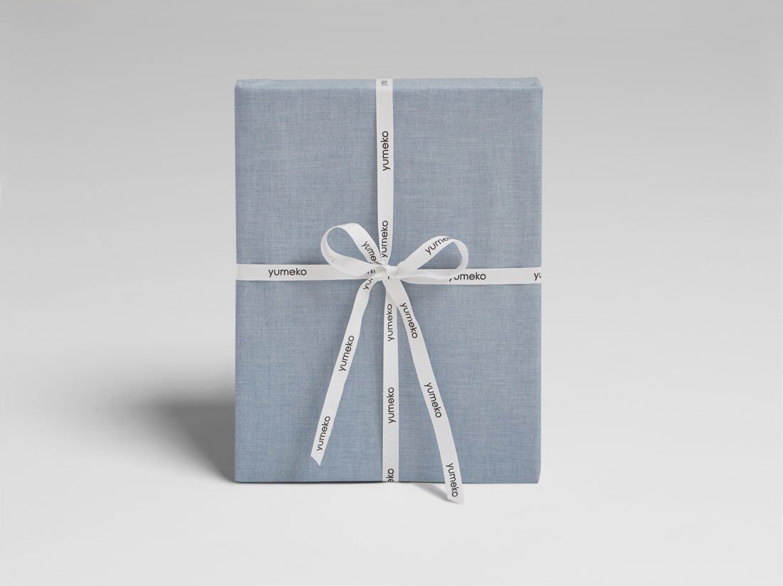 TENCEL™-Bettwäsche Blue Chambray