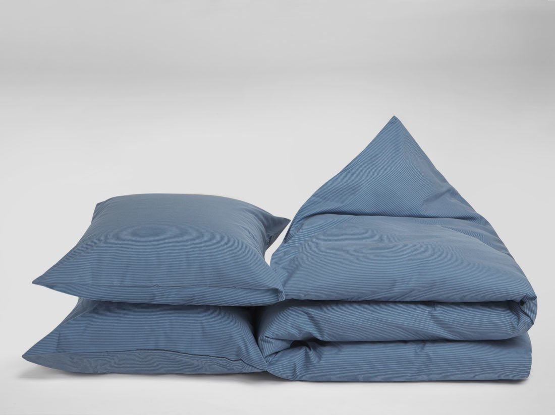 TENCEL™-Bettwäsche Blue Stripe