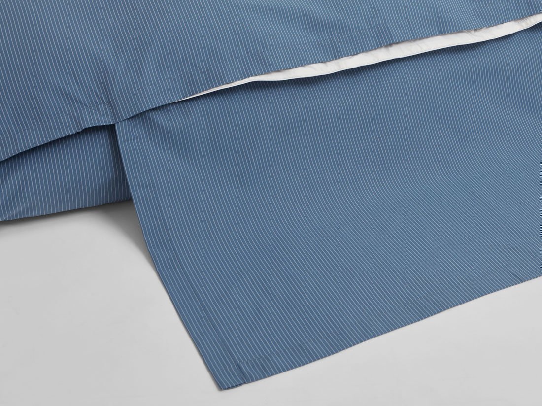 TENCEL™-Bettwäsche Blue Stripe