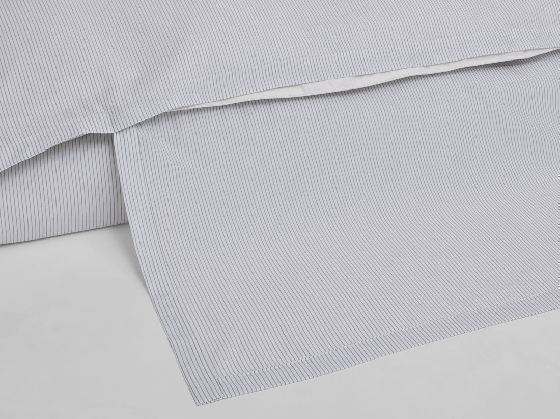 TENCEL™-Bettwäsche White Stripe
