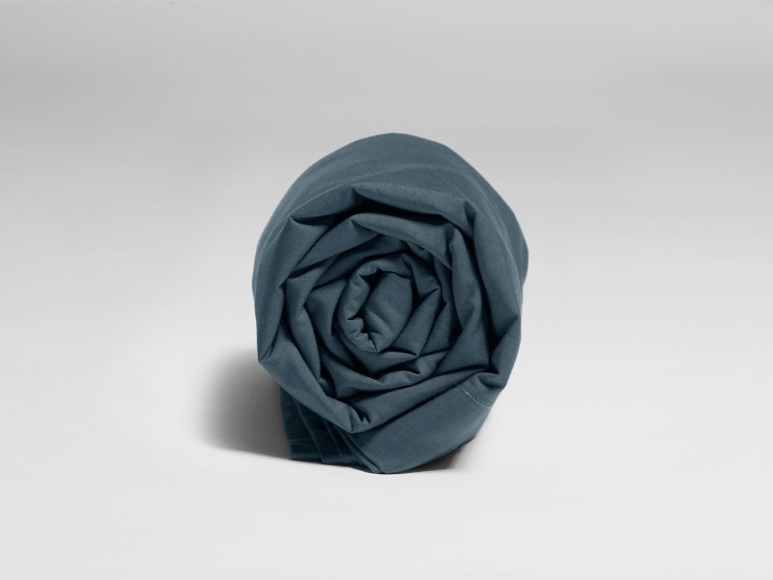 Børnelagen percale blue