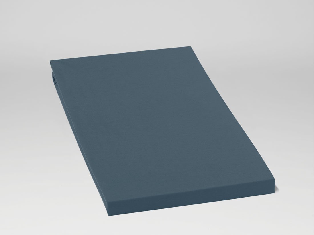 Faconlagen percale blue