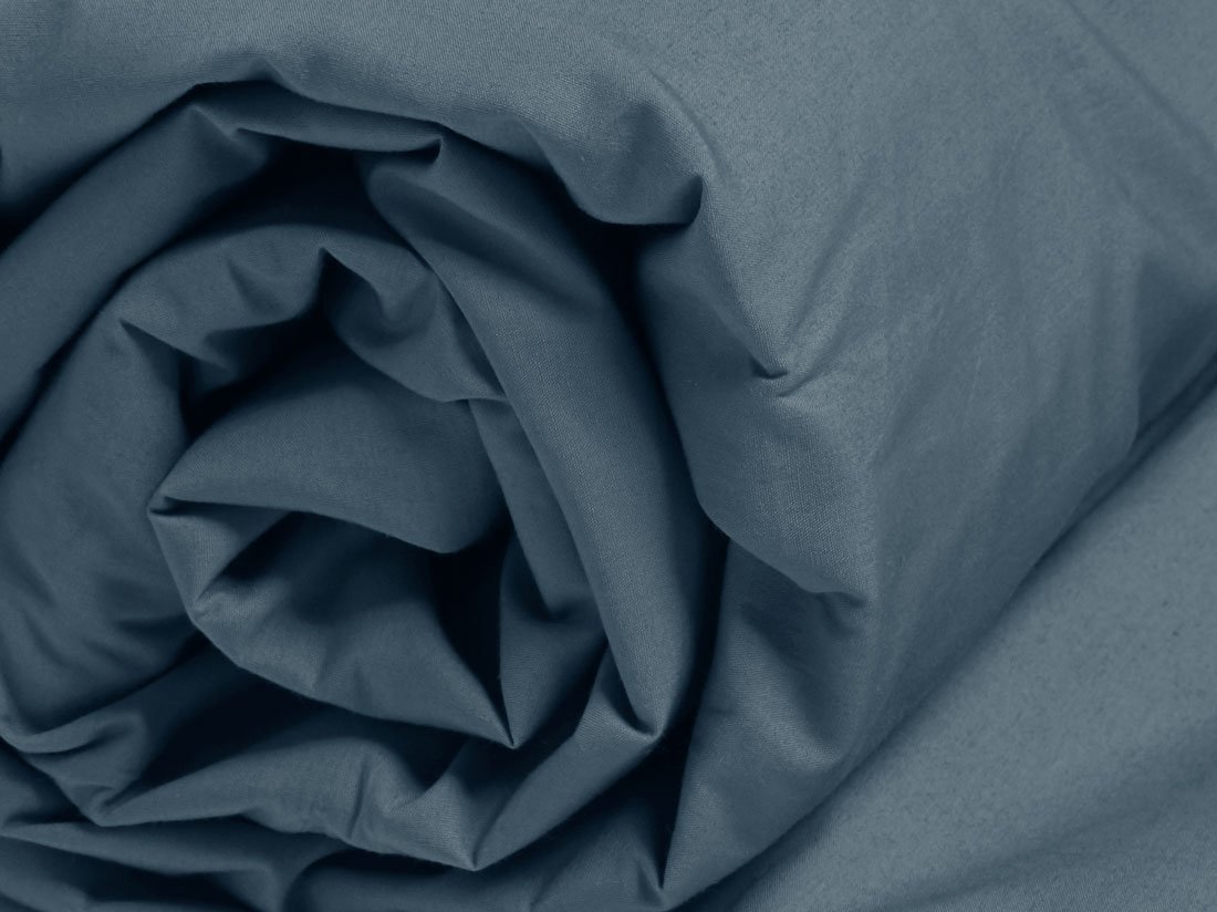 Børnelagen percale blue