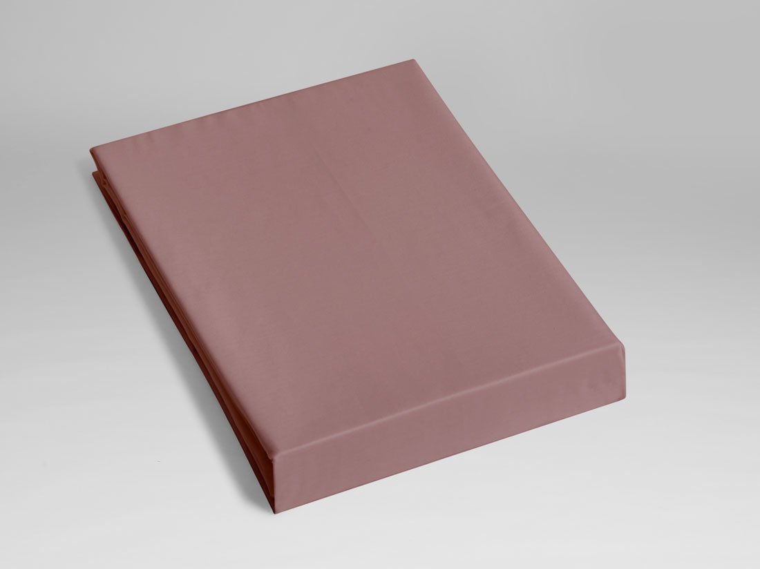 Drap-housse coton TENCEL™ rose blush