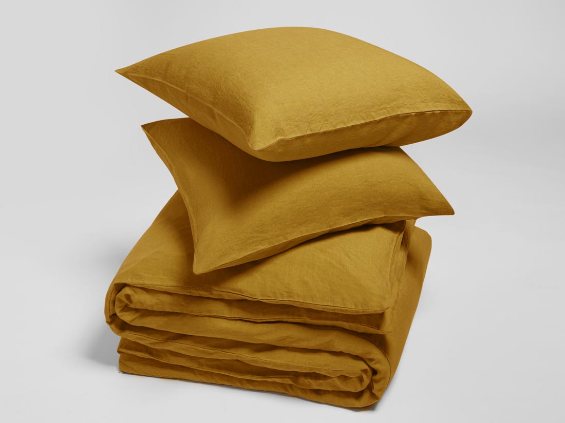 Leinen-Bettwäsche Narcissus