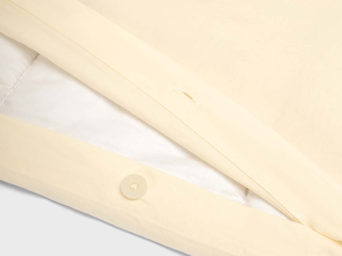 Housse de couette enfant percale de coton éclat doré