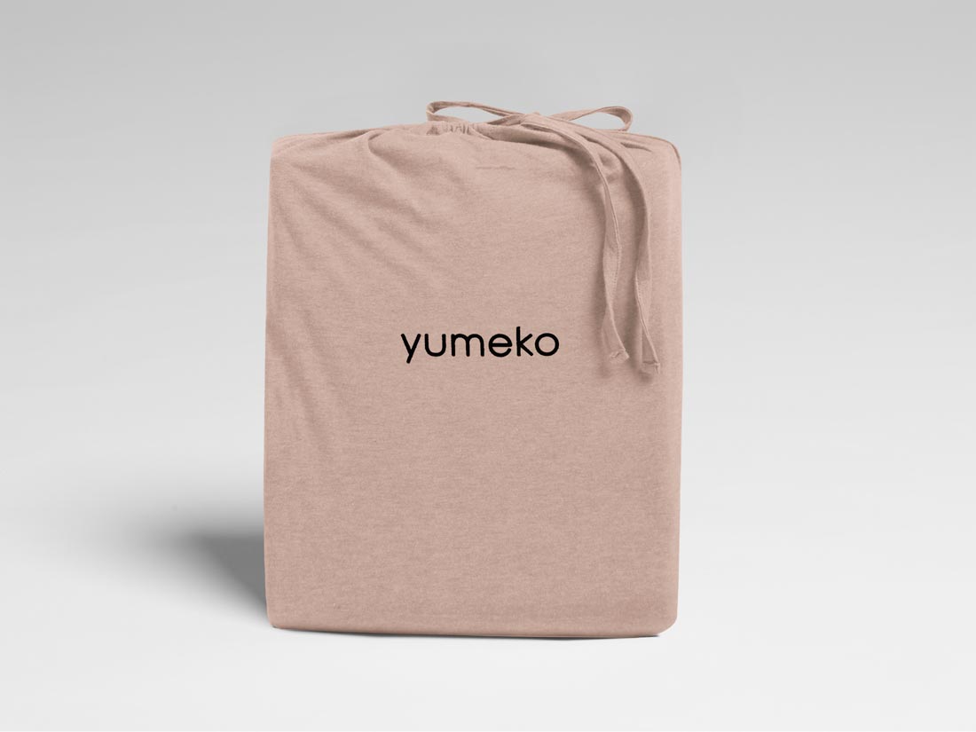 Kinderdekbedovertrek jersey vintage rose