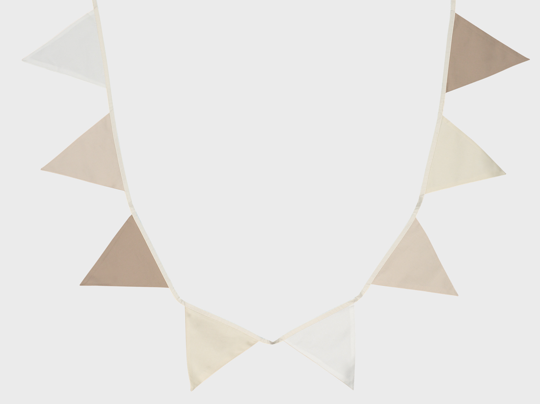 Guirlande coton neutre 3.6m