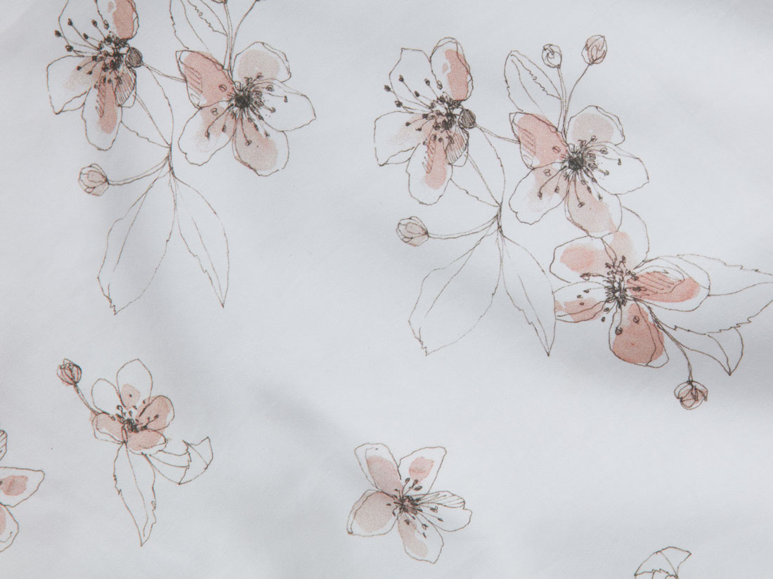 Satin-Bettwäsche Bridal Blush