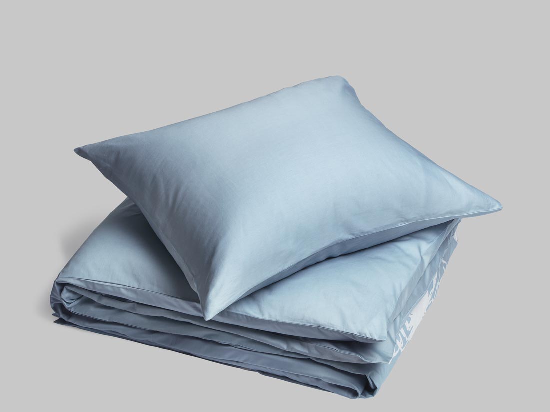 Satin-Bettwäsche Cornflower