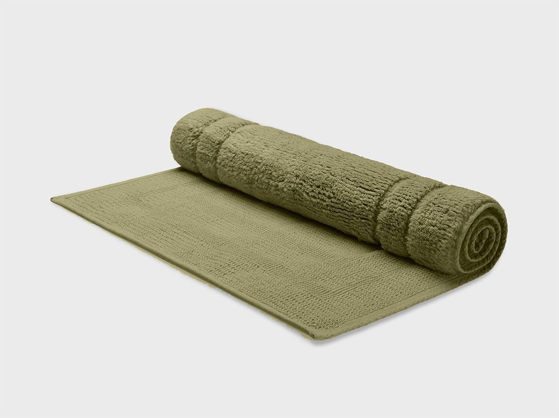 Badmat deluxe olive green 50x80