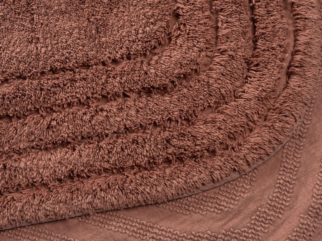 Ovale Badematte Blush Rose 60x90