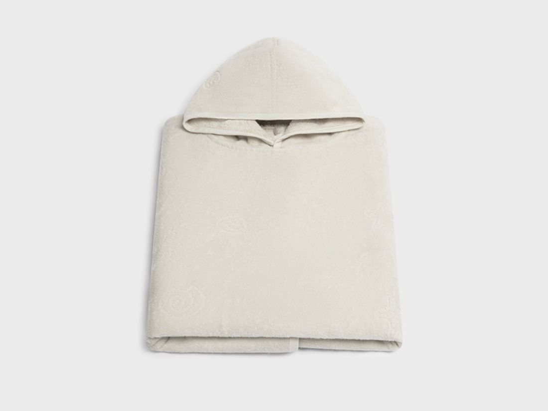 Badeponcho Velours Seashell Soft Sand