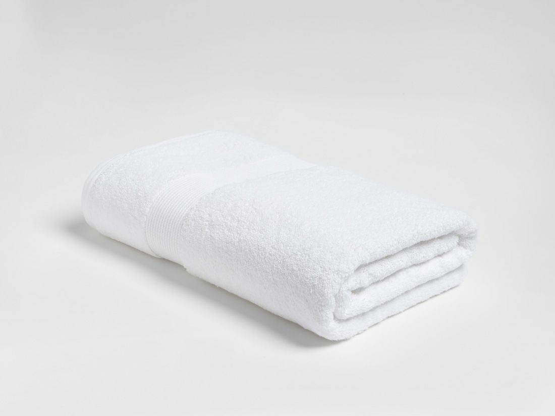 Badetuch Terry Pure White 100x150 - 1 Stk.