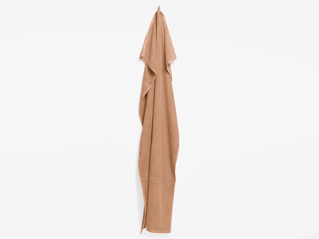 Badehåndklæder dots honey 70x140 - 2 st