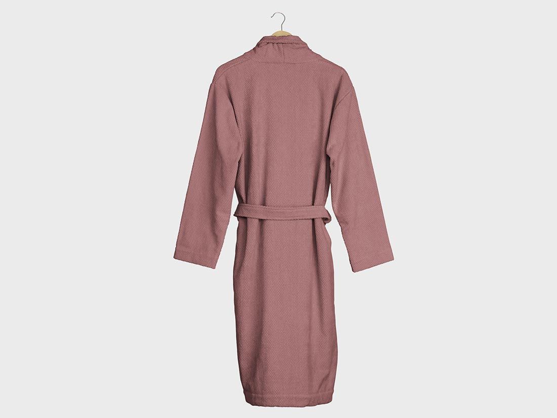 Bademantel Mini Dots Blush Rose