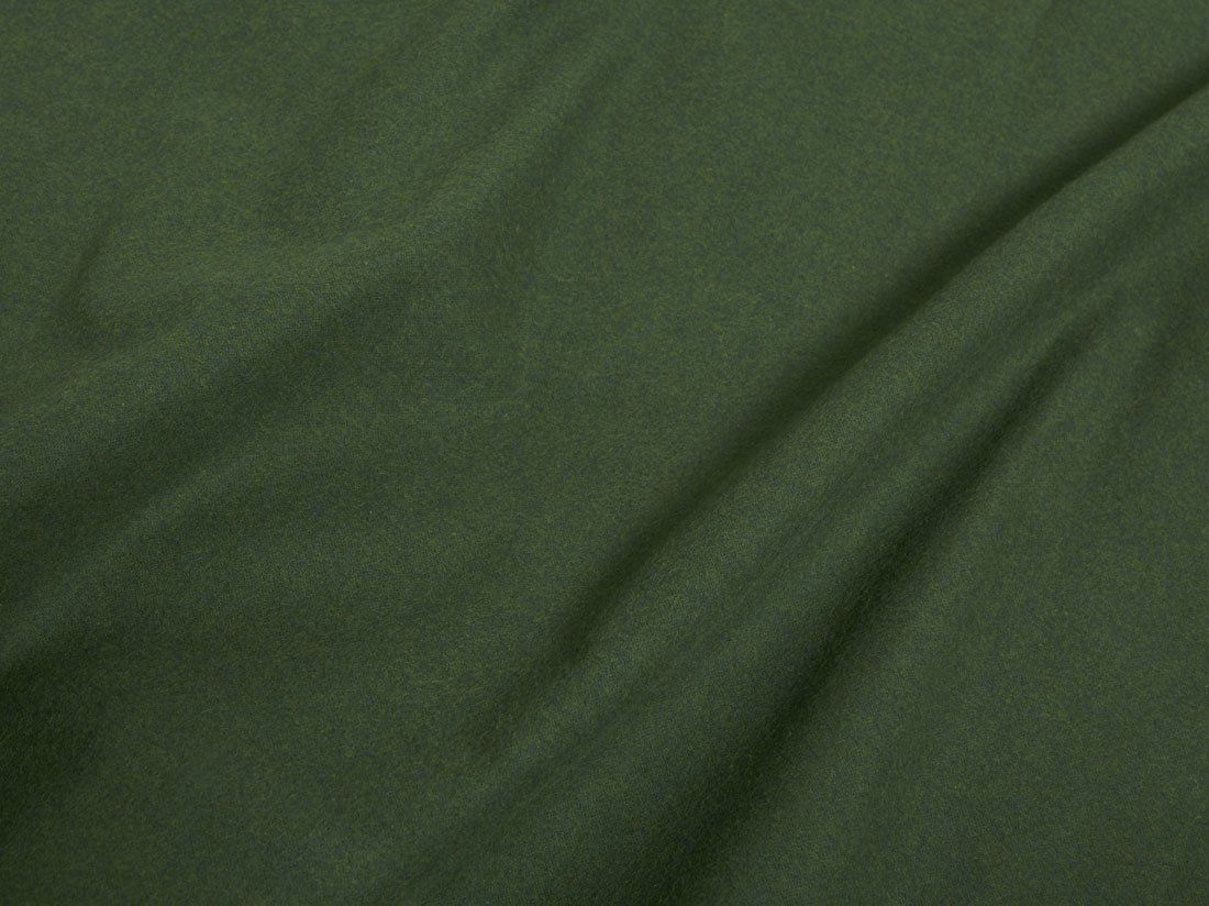Pudebetræk bomuldsflonel moss green