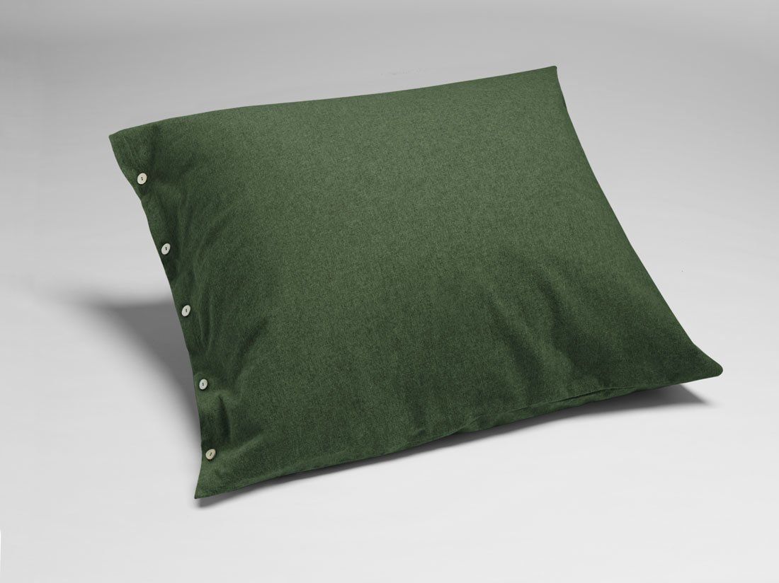 Kissenbezug Flanell Moss Green